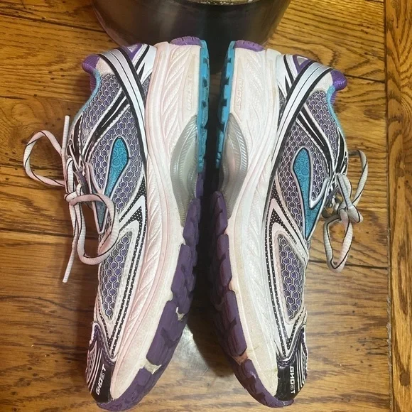 BROOKS Adrenaline GTS 15 Men's Running Shoes Blue Silver Green 110181D168 Sz 8.5 - Picture 6 of 6